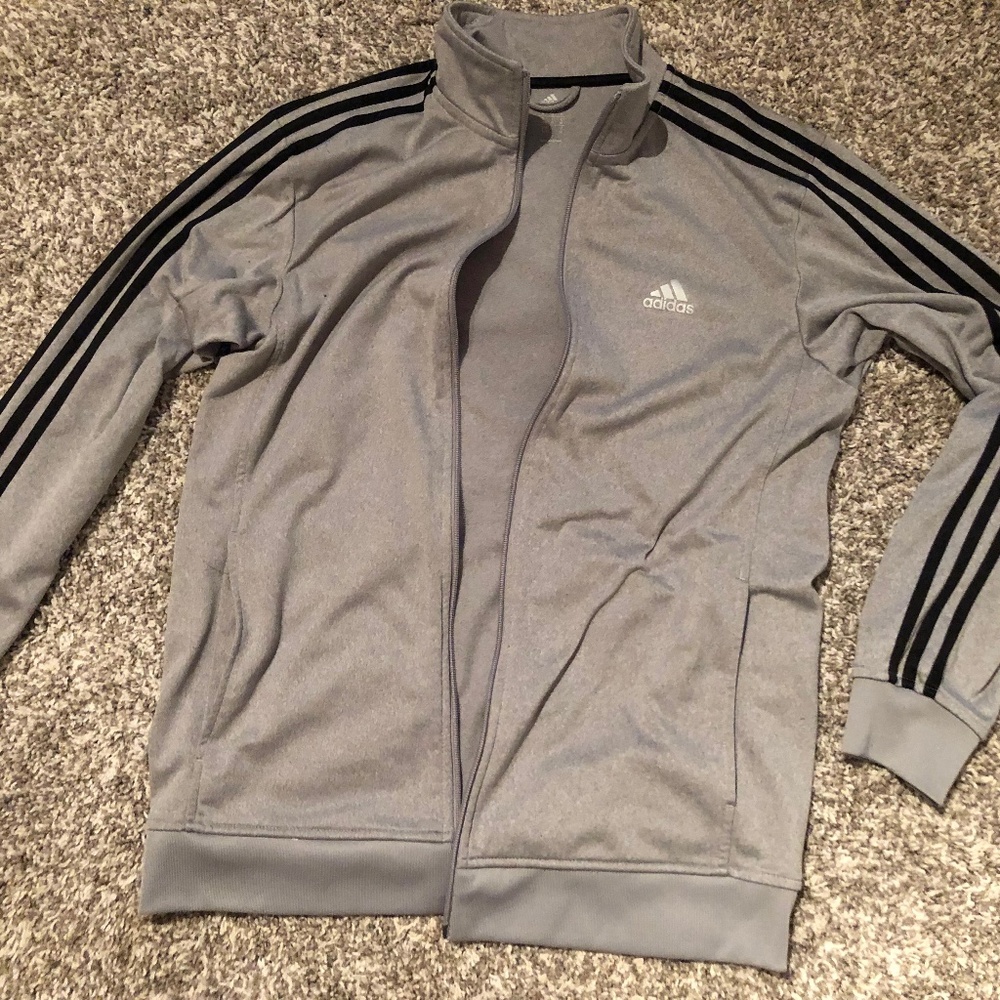 Adidas Long Sleeve Zip Up Jacket
